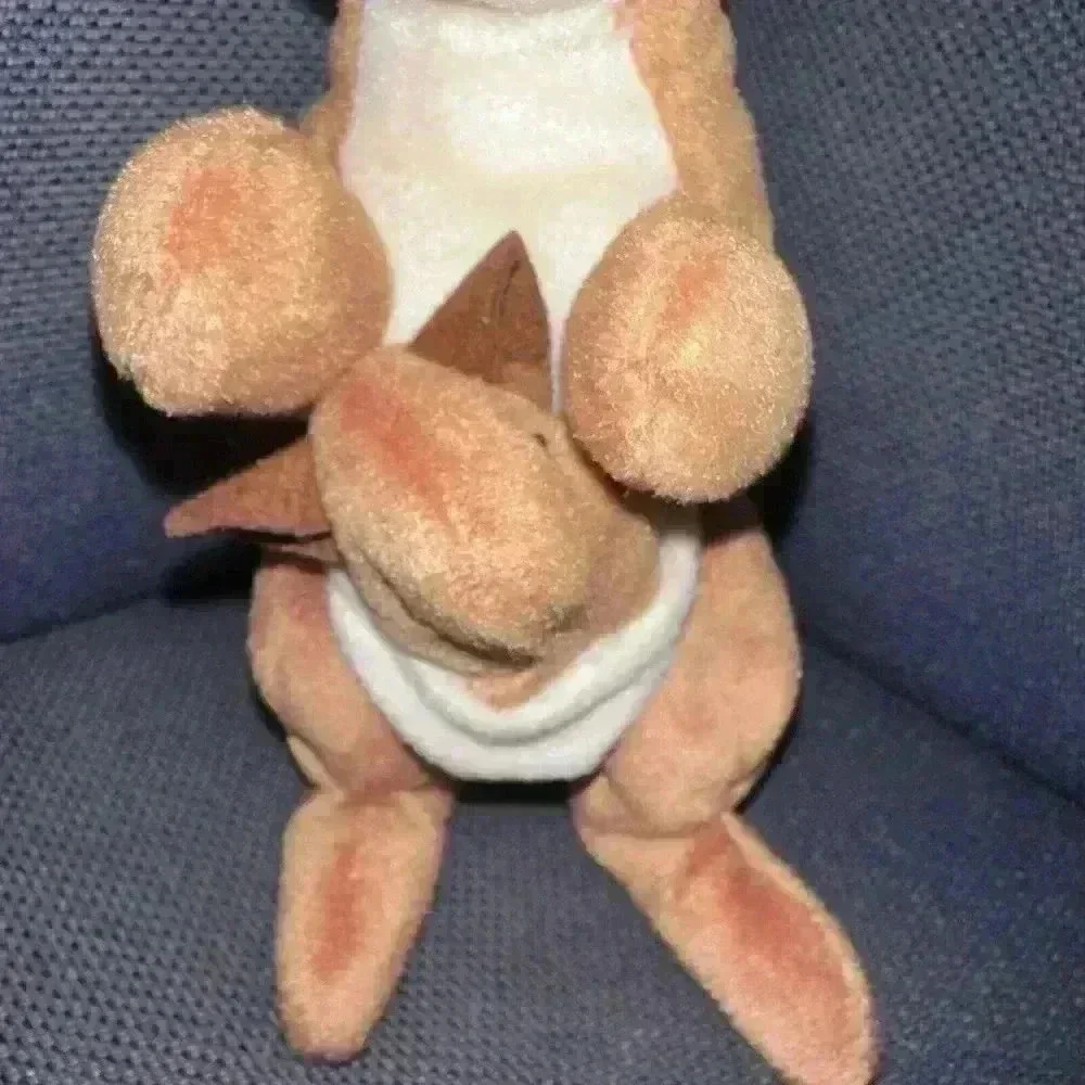 TY “Pouch” Beanie Baby, 4th Gen Hang Tag, 4th Gen Tush, PVC, China, MINT